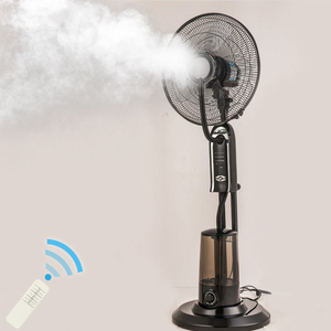 16 Inch Remote Control Electric fan Stand Floor Humidifier Air Cooling Standing Spray Water Mist Fan