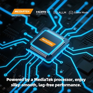 Téléviseur intelligent <span class=keywords><strong>TCL</strong></span> 55 pouces 4K UHD HDR LED <span class=keywords><strong>Android</strong></span> avec -Boîtier noir- Version mondiale - Product Image 3
