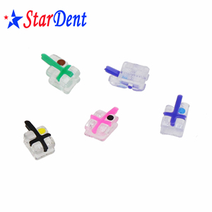 <span class=keywords><strong>Brackets</strong></span> de <span class=keywords><strong>Ortodoncia</strong></span> de Zafiro Transparente de Alta Calidad - Product Image 4