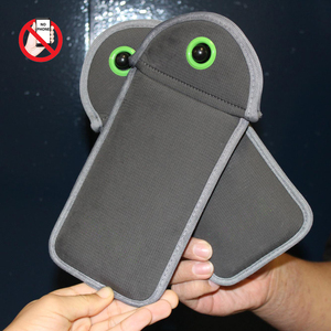 Neoprene Magnetic <b>Lock</b> <b>Smart</b> Phone Lockable Pouch Factory Employee RFID Blocker Locking Phone Wallet Collection <b>Security</b> Bags - Product Image 6