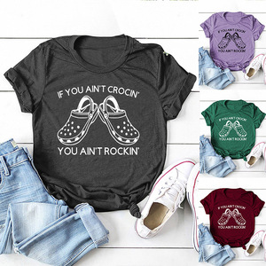 Vicabo — T-shirt 100% Polyester pour femme, estival et décontracté, avec impression personnalisée, Sexy et à la mode - Product Image 3