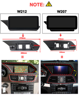 Radio Mobil Mekede Android 13 8+256G Car-Play untuk Benz E-Class C207 NTG4.0 NTG4.5 NTG5.0 Snapdragon 680 Pemutar Dvd