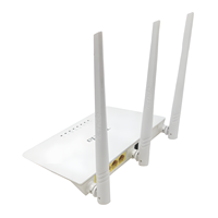 Routeur sans fil F3V6 300 Mbps 2,4 GHz avec mode répéteur WISP, 3 antennes, routeur Ethernet rapide 100 Mbps pour la maison et le SOHO