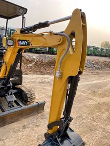 รถขุดขนาดเล็ก Sany SY16C 1.6 ตัน เครื่องยนต์ยันมาร์ สายพานยาง รถขุดไฮดรอลิกขนาดกะทัดรัด สำหรับงานฟาร์ม ก่อสร้าง และจัดสวน พร้อมใบรับรอง CE - Product Image 4