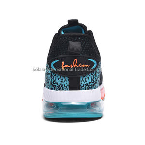 Chaussures de sport décontractées d'été pour hommes, grandes tailles 47 48 46, avec coussin d'air intégral, surface tissée, semelle intercalaire en caoutchouc, doublure en maille, haute performance - Product Image 6