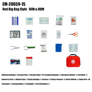 Proveedor de Kits de Primeros Auxilios Tácticos Mini de Alta Calidad al por Mayor, con Suministros Médicos de Emergencia, Kit de Viaje y Camping para Exteriores - Product Image 6