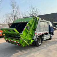 Camion compacteur d'ordures usagé avec une grande capacité et une technologie de compactage avancée pour les déchets urbains