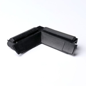 <b>Silicone</b> <b>Window</b> Corner Seal Strip Soundproof Minimalist Design Screw Installation - Product Image 1