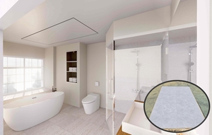 OEM ODM Panneau PVC avec Design Géométrique Moderne Panneau Mural Ignifuge pour Bureau Maison Studio Salle de Bain Intérieurs Villa 190*145(mm) - Product Image 4