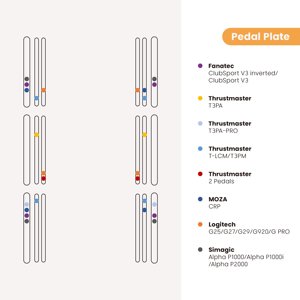 Soporte de <span class=keywords><strong>Volante</strong></span> de Carreras LRS04-BS-KP01, Soporte Ajustable y Plegable <span class=keywords><strong>para</strong></span> Simulador de Carreras <span class=keywords><strong>para</strong></span> PC <span class=keywords><strong>Logitech</strong></span> <span class=keywords><strong>G29</strong></span> G920 PS5 PC <span class=keywords><strong>Xbox</strong></span> - Product Image 6