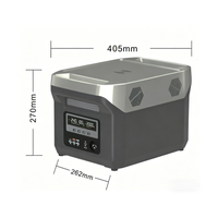 Centrale Électrique Solaire Portable 500W 1000W 1200W 1500W pour l'extérieur, Générateur Solaire à Vendre aux États-Unis
