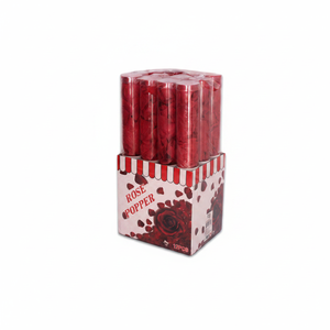 Confezione da 15 \ "Popper fiore di rosa rossa 96-PC per Diwali laurea di Halloween decorazioni di natale di nozze decorazioni di carta - Product Image 2