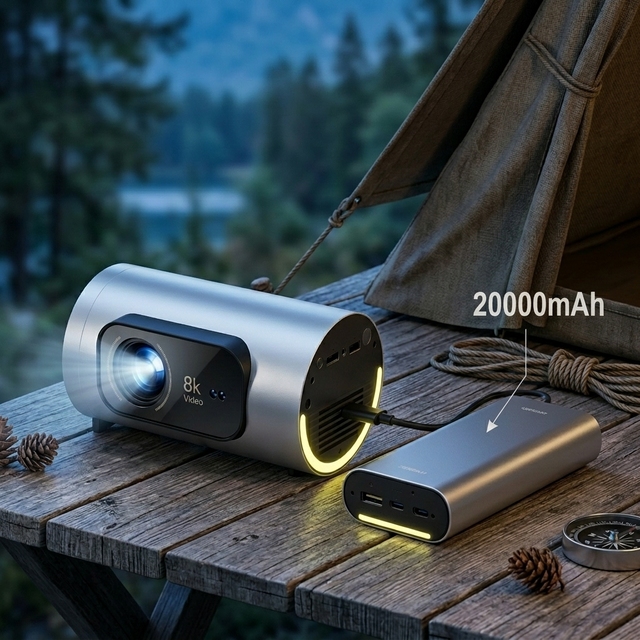 L10 LED Smart Projector Factory Direct Sale Android 14 1920x1080dpi Resolution Auto Focus Support 4K Portable Outdoor Projector