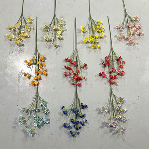 Salto artificiale seta margherita Bouquet 7 forchette Packaging personalizzato ringraziamento san valentino impermeabile - Product Image 4