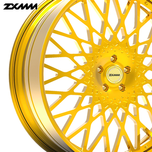 ZXMM Deep <span class=keywords><strong>Lip</strong></span> Dish Roue en alliage forgé Personnalisation dorée 20 22 24 26 pouces Voiture de tourisme 5x120 6*139.7 pour roues Jeep - Product Image 6
