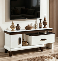 Ensemble de meubles TV modernes et tables basses en verre – Vente en gros