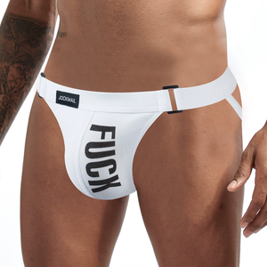 2025 vendita calda da uomo Sexy Low riso D.M sospensorio Gay Open Back biancheria intima da uomo tinta unita alto elastico cotone perizoma <span class=keywords><strong>slip</strong></span> - Product Image 1