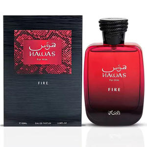 Hawas Fire Eau De <span class=keywords><strong>Parfum</strong></span> par Rasasi Male Floral <span class=keywords><strong>Parfum</strong></span> longue durée 100ml Vente en gros - Product Image 6