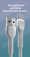 Cable de Datos USB Tipo C de Alta Velocidad Hotriple A1T 2.4A, 1M 3M 5M, PVC, 8 Pines Micro, para Computadoras y Móviles Inteligentes, Precio Económico, Envío Rápido