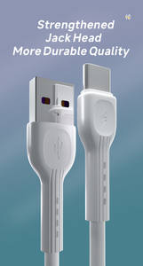 Hotriple A1T 2.4A haute vitesse 1M 3M 5M PVC Type C câble de données USB 8 broches Micro pour ordinateurs mobiles intelligents prix bon marché rapide - Product Image 5