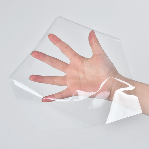 SIJIA Transparent Anti-Static PVC Film Super Clear PVC Coated Material for Home Textiles Raincoat Waterproof Clothing Nonwoven