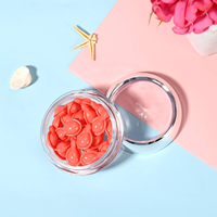 Meilleur Sérum Visage Anti-Âge et Anti-Rides à l'Acide Hyaluronique et au Squalane, Essence de Collagène Naturel en Capsules, Nourrissant en Profondeur et Raffermissant