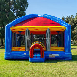 Castillo Inflable Grande, Trampolín, Brincolín, Equipo de Juegos al Aire Libre para Niños - Product Image 1