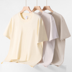 <span class=keywords><strong>เสื้อ</strong></span>ยืดเปล่าคอตตอน 100% น้ำหนัก 230 กรัม ไซส์ยุโรป <span class=keywords><strong>เสื้อ</strong></span>ยืดคอกลมผู้ชาย ไซส์ใหญ่ คุณภาพสูง สำหรับดรอปชิปปิ้ง - Product Image 3