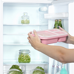 Boîte à lunch séparée, boîte à bento portable, boîte à lunch étanche, récipient alimentaire, vaisselle pour micro-ondes pour étudiants - Product Image 4