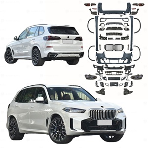 Kit de Carrocería de la Mejor Calidad en Material PP ABS para <span class=keywords><strong>BMW</strong></span> <span class=keywords><strong>X5</strong></span> G05/G18 2023, Conversión a G05 LCI <span class=keywords><strong>X5</strong></span> MT con Parachoques, Faldones Laterales y Rejilla ABS - Product Image 1