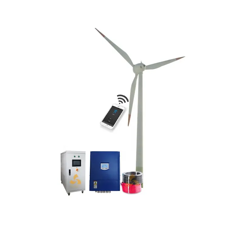 Low start wind speed low RPM 10KW home windmills for electricity