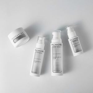 Envase para Cosméticos, Set de Productos para el Cuidado de la Piel, Nuevo Material de Envase, Botella Hueca Transparente Esmerilada - Product Image 3