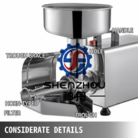 LYSZ Professionele Tomatenpuree & Sauzen Verwerkingsmachine met Gear Core Componenten 8-10 stuks/min Productiecapaciteit