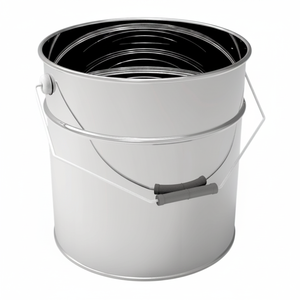 Kontensan Cylinder <b>Tin</b> Can 3.5 Lt Cookie <b>Bucket</b> Model L128 153 X H195 mm - Product Image 2