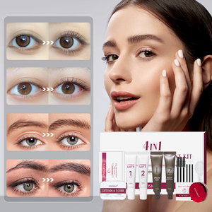 Crème démaquillante longue durée pour rehaussement de <span class=keywords><strong>cils</strong></span> et sourcils, non irritante, 3 couleurs, 3 saveurs, DIY à domicile, vente en gros - Product Image 5