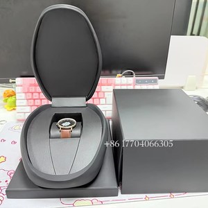 <b>Black</b> MDF Plastic Case with Shopping Bag Card and Label PC Cardboard Watch Gift <b>Box</b> for Storage Travel Multiple Materials - Product Image 6