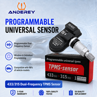 ANDEREY Capteur de pression des pneus programmable universel double bande 433/315 MHz TPMS