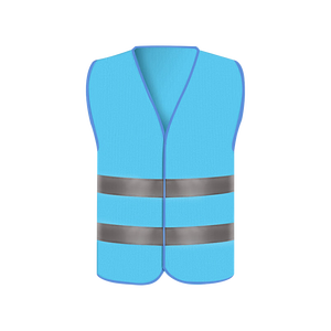 Gilet de sécurité personnalisé à prix d'usine, <span class=keywords><strong>fermeture</strong></span> auto-agrippante, sans poche, économique, imperméable, respirant, conforme aux normes ANSI Classe 2 et EN ISO - Product Image 1