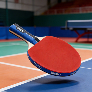<span class=keywords><strong>Raquette</strong></span> <span class=keywords><strong>de</strong></span> tennis <span class=keywords><strong>de</strong></span> table professionnelle Taspo 9 étoiles, base en bois <span class=keywords><strong>de</strong></span> peuplier 17 plis, caoutchouc anti-spin, portable, durable, puissante pour l'attaque - Product Image 2