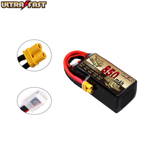 Cực nhanh 14.8V 120c 4S xt30 cắm <span class=keywords><strong>850mAh</strong></span> licoo2 500-1000 chu kỳ FPV pin <span class=keywords><strong>Lithium</strong></span> <span class=keywords><strong>ion</strong></span> 88g 20-60 - Product Image 3