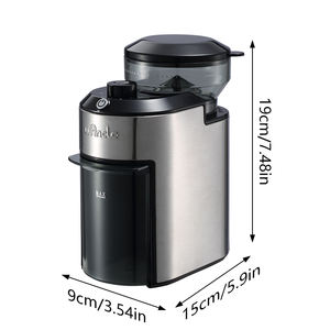 <span class=keywords><strong>Molinillo</strong></span> <span class=keywords><strong>de</strong></span> café Wancle Burr <span class=keywords><strong>Molinillo</strong></span> <span class=keywords><strong>de</strong></span> café <span class=keywords><strong>de</strong></span> rebabas planas con 28 ajustes, molienda precisa con capacidad <span class=keywords><strong>de</strong></span> 2-12 tazas, fácil <span class=keywords><strong>de</strong></span> limpiar - Product Image 5