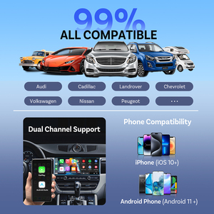 Ottocast play2video youtube netflix carplay android ai kutusu araba dongle carplay kablosuz dongle oyna - Product Image 6