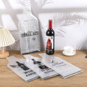 UIOWIO Customized Leak-Proof Travel Wine Bag PVC Bubble for Red Wine Gift <strong>Packaging</strong> Manufacturer's <strong>Packaging</strong> <strong>Printing</strong> - Product Image 2
