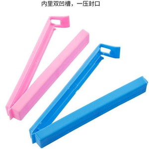 Food Sealing Clips <b>Plastic</b> Bag Closure Candy Color Reusable Snack Storage <b>Rod</b> Type Wide Opening 2.9 In For Kitchen Use - Product Image 3