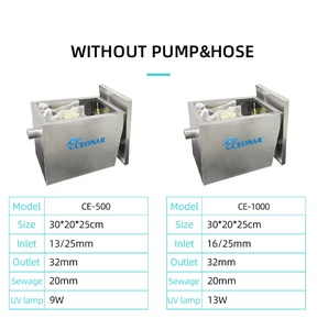 Pompe à eau <span class=keywords><strong>externe</strong></span> <span class=keywords><strong>pour</strong></span> <span class=keywords><strong>bassin</strong></span> de petite taille, <span class=keywords><strong>filtre</strong></span> biologique <span class=keywords><strong>pour</strong></span> bassins à poissons, capacité 1000 litres - Product Image 6