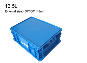 Bán Thùng Đựng Sữa Bằng Nhựa Có Thể Xếp Chồng Lên Nhau Màu Đen Hạng Nặng 16 26 Quart - Product Image 6