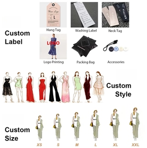 <span class=keywords><strong>Abito</strong></span> Mini Corsetto <span class=keywords><strong>Nero</strong></span> da Donna Elegante <span class=keywords><strong>con</strong></span> Vita Naturale, Traspirante, in Tessuto, Stile Moderno Academia, Personalizzabile, per Commercio all'Ingrosso di Abbigliamento - Product Image 6