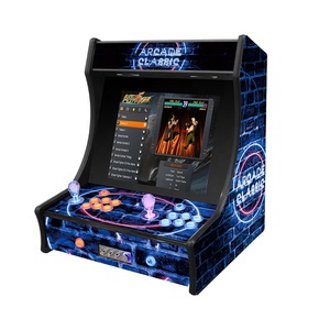 19 inch Màn hình LED bartop Arcade máy-<span class=keywords><strong>2</strong></span> người chơi chiến đấu trò chơi giao diện điều khiển với đồng xu hoạt động - Product Image 1