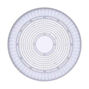 ホワイトハウジングマイクロ波およびデイライトセンサー190lm/w240wLedハイベイライトウェアハウス調光可能Euopen特許