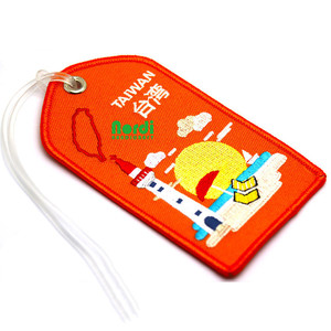 Giá Rẻ Tùy Chỉnh Chất Lượng Cao Vải Thêu Keychain Hành Lý <span class=keywords><strong>Tag</strong></span> Chuyến Bay <span class=keywords><strong>Crew</strong></span> Key <span class=keywords><strong>Tag</strong></span> Cho Hành Lý Túi/Vali - Product Image 5